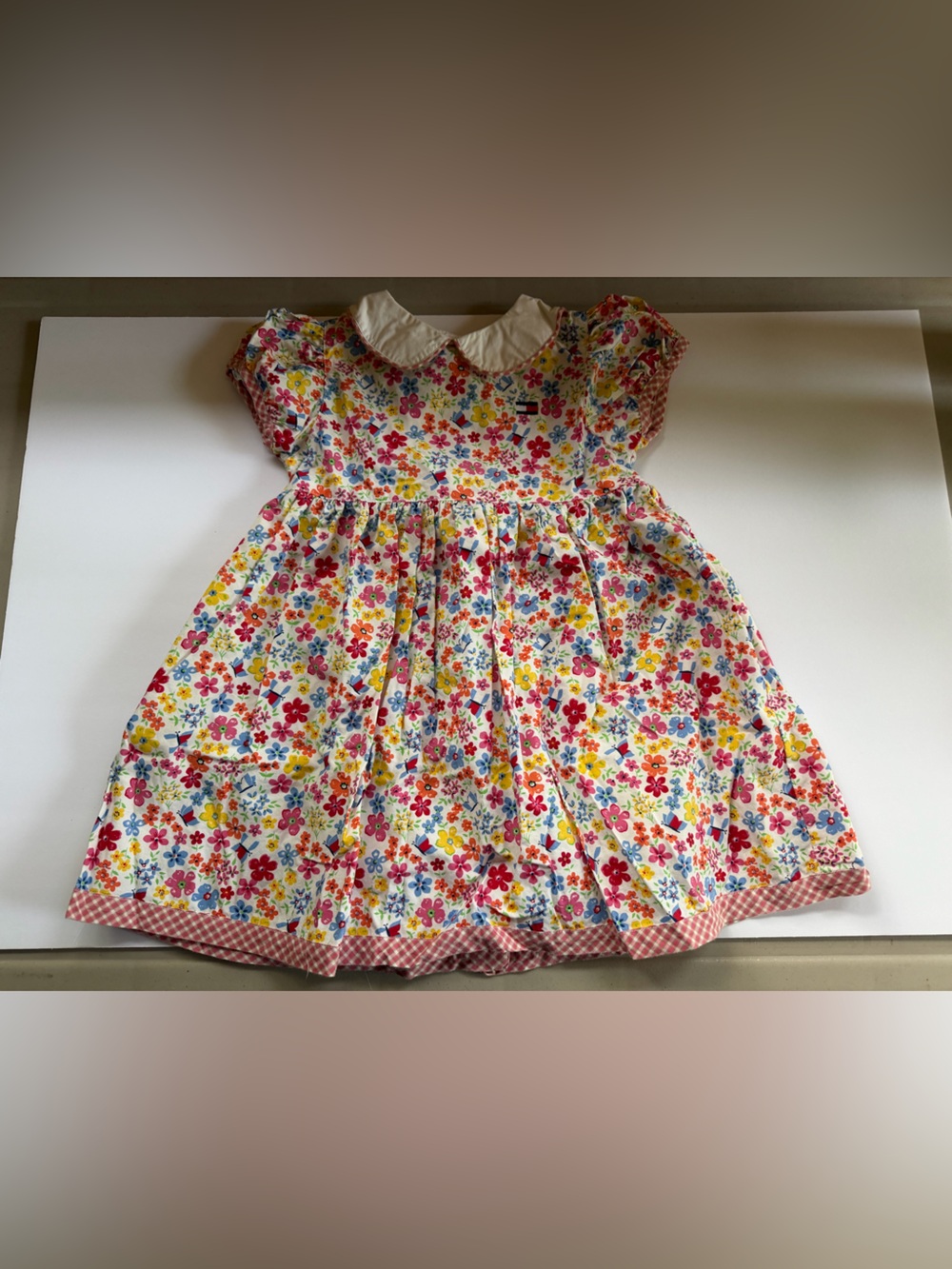 Vintage Floral Toddler Dress Tommy Hilfiger 3T